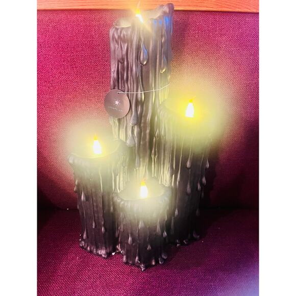 Halloween Gothic light up candelabra lots of detail - Picture 5 of 12